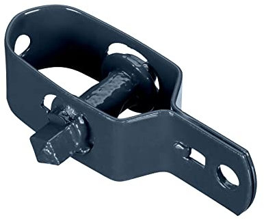 EMFA Drahtspanner Maschendrahtzaun Anthrazit 25 Stück Länge 90mm Spanner für Maschendraht Zaundrahtspanner Zaunspanner