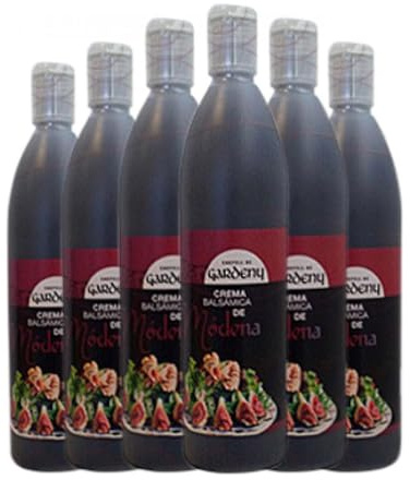 Essig Gardeny. Crema Balsámica Medium Flasche 50 cl (Karton mit 6 Medium Flasche von 50 cl)