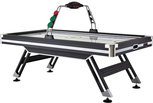 Happybuy Air-Powered Hockey Table, 89 Indoor Game for Kids and Adults with LED Score System, 2 Pucks & Pushers Included