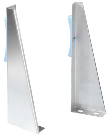 Uonlytech 2pcs Water Heater Wall Mount Brackets Wall Hanging Brackets for Storage Rack Electric Bucket Water Heater Stand
