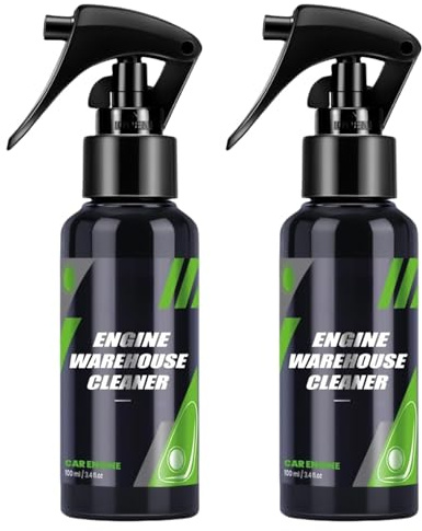Effective Engine Warehouse Cleaner Spray, Strength Cleaner and Degreaser, Car Interior Automotive Dashboard Tool (2pcs)