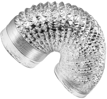 Vaguelly Tuyau Flexible de Ventilation pour Hotte de Cuisine Gaine Évacuation pour Environnements à Haute Température
