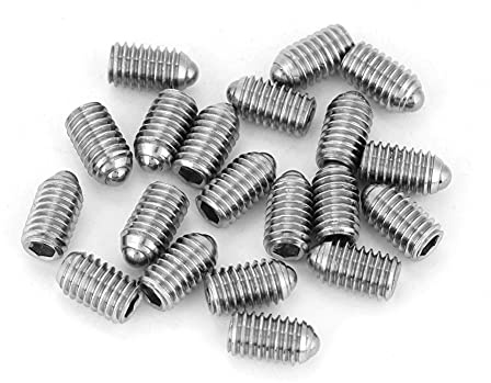 Viti con stantuffo a sfera a molla in acciaio inossidabile Filettatura esagonale M6 Sfera di posizionamento resistente alla corrosione ad alta resistenza per apparecchiature (M6*8(20 PZ))