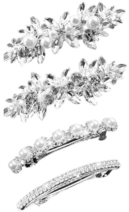 Funkelnde Kristall Braut Haarnadeln Mit Perlen Hochzeits Haarschmuck Für Die Braut Formelle Anlässe Elegante Braut Haarnadeln Für Die Hochzeitszeremonie
