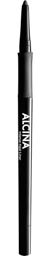 ALCINA Intense Kajal Liner - 1 Stück - Hochpigmentierte, cremige Textur - Präziser & leichter Auftrag - Hohe Deckkraft -Langanhaltend, verwischfest - Ideal für Smokey-Eyes - Mit Anspitzer - Schwarz