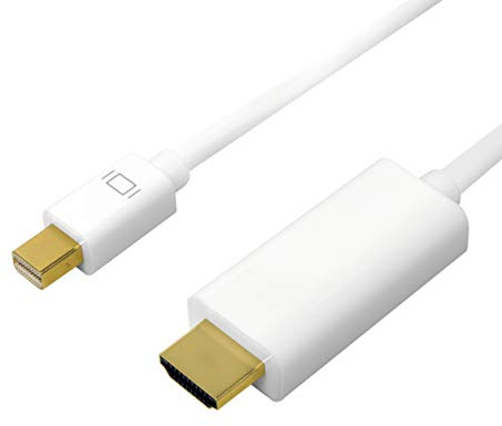 LOGILINK CV0122 Adaptador DE Cable DE VÍDEO 1 M Mini DISPLAYPORT HDMI Tipo A (ESTÁNDAR) Blanco