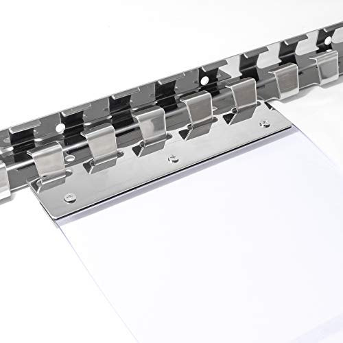 ANRO Befestigungsset für Lamellenvorhang Edelstahl 1m für 6 Lamellen a 20cm