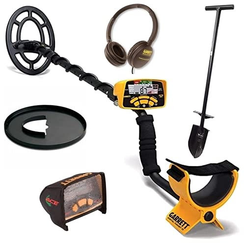 Maxxistore - Garrett ACE 300i metal detector + Cuffie + Cover + Pala vanga gladius black ada