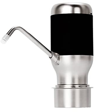 Pompa for bottiglia d'acqua portatile, erogatore d'acqua 3-5 galloni, pompa for acqua in bottiglia for acqua fredda portatile, pompa for acqua potabile automatica ricaricabile USB, uscita acqua fissa/