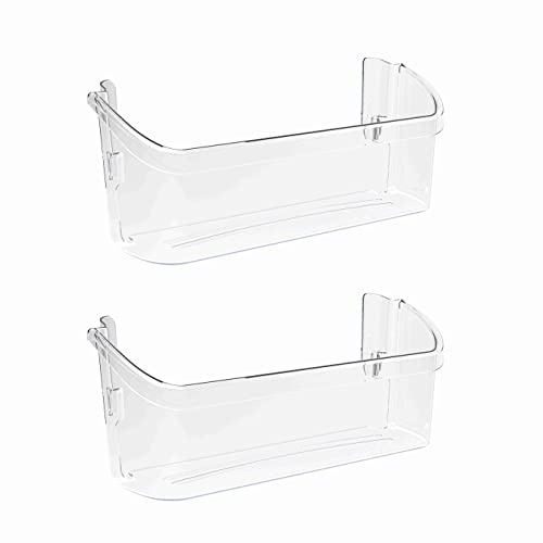 UPGRADED 242126602 Refrigerator Door Shelf Bin Replacement Part, Side Shelf Rack Compatible with Frigidaire or Electr olux, Replace 4547407, PS12364199, AP6278233, EAP12364199 （2 Pack）