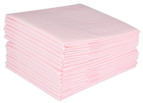 15Pcs Coussinets d'allaitement jetables pour adultes (rose)