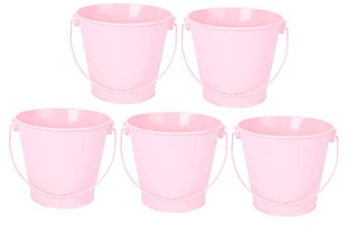 BESPORTBLE 10 STK Blumentopf aus Weißblech bürodeko büro Dekoration Jahrgang drinnen Lebensmitteleimer aus Metall Topfpflanzen drinnen Zimmerpflanzen Aufbewahrungsbehälter für Blumen Mini