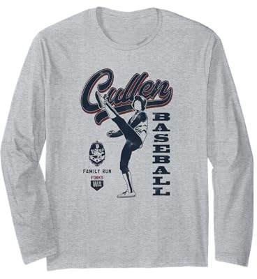 Twilight Cullen Baseball Forks Washington Movie Long Sleeve T-Shirt