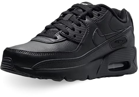 NIKE Air Max 90 LTR Black White UK 3Y