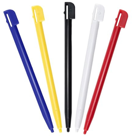 Mcbazel 5 Pièces Stylet Écran Tactile pour Nintendo DS Lite, Stylets de Remplacement pour Écran Tactile Nintendo DS Lite(Plusieurs Couleurs)