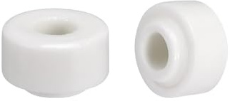 Morsettiera in ceramica 10 pezzi di isolante in ceramica con cordone isolante a forma rotonda for filo riscaldante for tubi termorestringenti(6mm x 16mm)