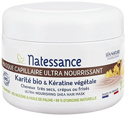 Natessance masque capillaire nutrition argan 200ml