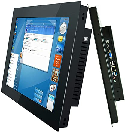 Genérico 10.4 Pulgadas resistive Touch Industrial Todo en uno con módulo WiFi (4GB RAM 64GB SSD, Core i3-3217U)