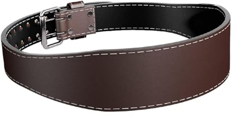 Gewichthebergürtel, Gewichthebergürtel for Sportler, verstellbare Schnalle, Hebelschnalle, Übungsgürtel for Kniebeugen, Kreuzheben, Cross-Training und Fitness-Workouts (Farbe: Braun, Größe: Klein) (C