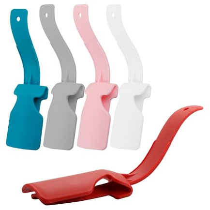 Rumyve 5pcs Lazy Shoe Assistant,Portable Shoe Lift Assistant Handles Shoehorn,Sock Slider Handles Shoehorn