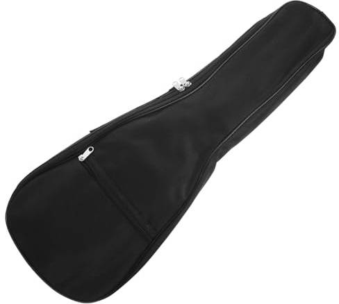 BESTonZON Oxford Ukulelentasche 24 Zoll aus Wasserdichtem Oxford Stoff mit Verstellbarem Schultergurt und Gepolstertem Doppelträger für Sichere Ukulele Aufbewahrung und Transport