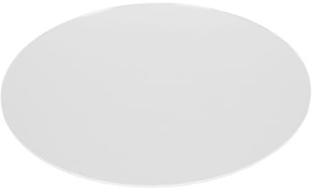 Acrylic Cutting Board, 30cm/11.8inch Round Chopping Board Transparent Cooking Cutting Mat Non Slip Counter Top Chopping Board for Fruits Vegetables Cheese