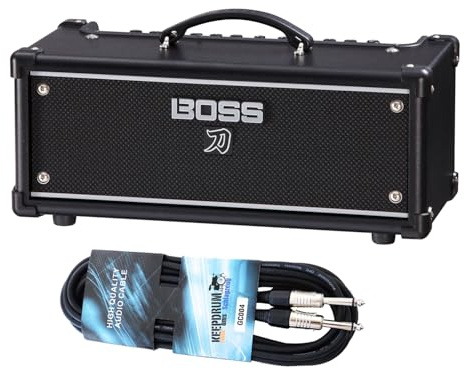 Boss Katana Head Gen 3 Gitarrenverstärker Amp Topteil mit keepdrum Klinkenkabel