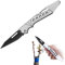 FairyPeach Gartenmesser, totale 19cm, Pflanzen Gartenarbeit Veredelungsmesser, Astmesse Okuliermesser für Obstbäume, Edelstahl Klappmesser, Scharfes Pfropfmesser, Taschenmesser