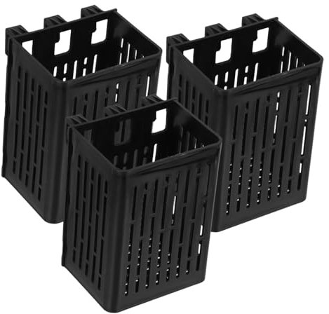 Yardwe 3packung Hängender Aquarienpflanzenhalter Wandmontierter Pflanztopf Für Wasserpflanzen Für Hydroponik Und Aquaponik Zur Verschönerung Ihres Aquariums