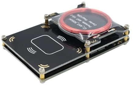 Wrtysully Lector de Tarjetas RFID Proxmark3 512M Grabador de Claves IC/ID NFC 5.0 Kit de Programador de Copiadora de Chip Inteligente Duplicador de Decodificación UID S50
