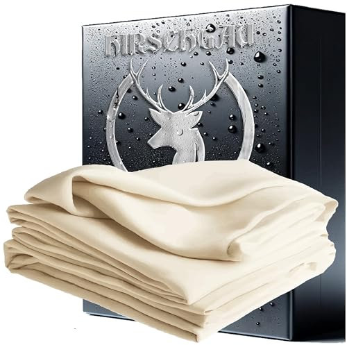 HIRSCHGAU® Naturleder weich schonend Premiumqualität Autowäsche streifenfrei Fenster putzen Reinigung schonend spurenfrei