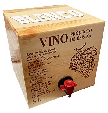 Bag in Box 5L Vino Blanco Cosechero Joven de Bodega Los Corzos