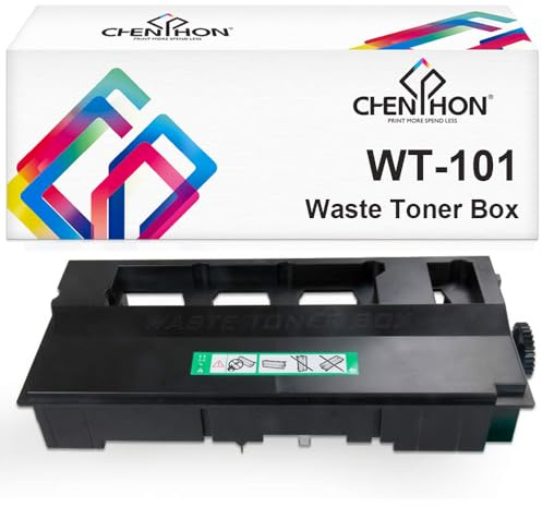 CHENPHON Compatible Konica Minota WX-101(A162WY1 A162WYA) Waste Toner Container, Use in Bizhub C220 C280 C350 C351 C360 C450 and Muratec MFX C2828 Printers 1-Pack
