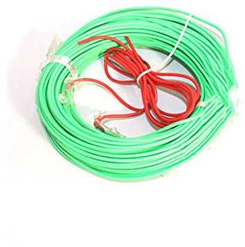 MIBSH Pfeife Haus Gewächshaus-Kinderzimmer-Bett-Heizkabel-Linie, Boden-Heizdraht-Blumen-/Gemüse-/Sukkulenten-Pflanzen-Winter Boden Elektronik (Color : Soil Heating Wire, Size : 30Meter)