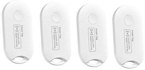 Sunydog Bluetooth-spårare, nyckelsökare och artikelspårare, etiketter, MFI-certifiering för bilnycklar och mobiltelefoner, väskor med mera, fjärrkontrollsökare, komplett global täckning, telefonsökare