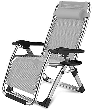 XIUKANGNB Tragbarer 72 cm Liegestuhl, Garten-Sonnenliege, Gartenstuhl, Air Comfort, Leichter Sessel, klappbarer Strandstuhl, Angelstuhl (I) Safehappy