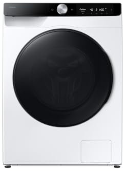 Samsung Lavasciuga AI Control WD90DG6B85BKU3, 9+6 kg, Ecodosatore, Vapore Igienizzante, AI Ecobubble, Carica Frontale, 60L x 85H x 60P cm