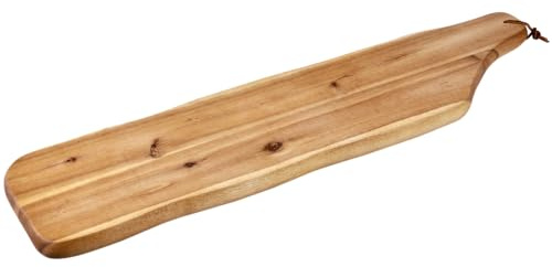 KESPER | Schneide- und Servierbrett, Material: Akazienholz, Maße: 71 x 17 cm, Holzstärke: 2,5 cm, Farbe: Braun, Natur | 28195 13
