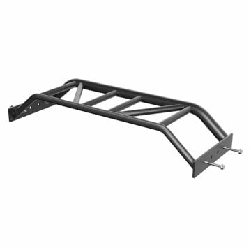 ATLETICA R8 Multi-Grip | Barre de traction | Barre de traction avec de nombreuses prises | Pour un dos beau et fort | Avec moletage | Haute résistance