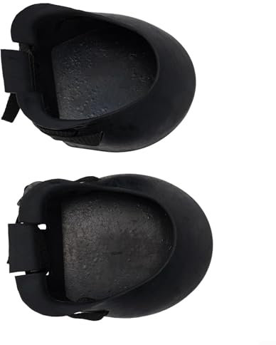 rutschfeste Hufstiefel für Pferde, Hufschutz 2er-Set, Hufschutzschuhe aus Gummi (XL)