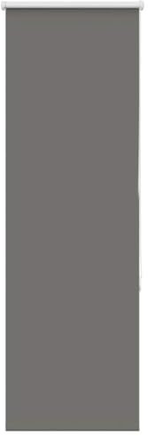 vidaXL Estor Enrollable Opaco Gris 55x150 cm Tela Ancho 55,7 cm