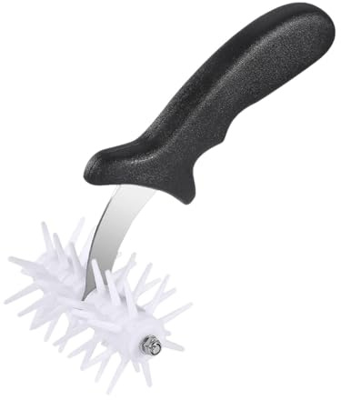 IEUDNS Pizza Dough Rollers Docker Dough Holes Maker Needle Roller Rolling Pins Pizza Rolling Pins Pizza Bread Pin Puncher for Bread