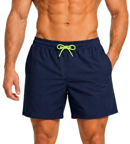 Towintec Maillot de Bain Homme Séchage Rapide Boxers Shorts Doublure Maille