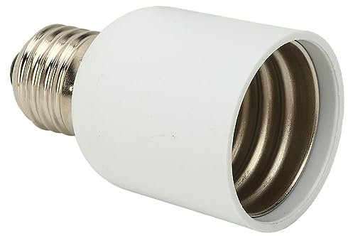 Adaptateur De Douille De Qualité Supérieure E27 Vers E40 Pour Ampoules LED, Résistant à la Chaleur, Empêche les Brûlures, Compatible 110-240 V, Convertisseur De Base De Haute Qualité, Matériau PBT Res