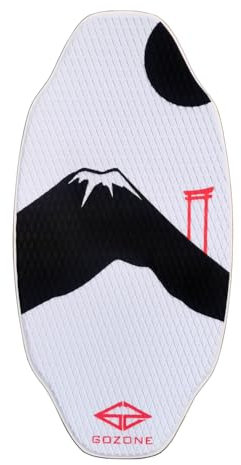 Skimboard GoZone Hiro All White HPL/Eva