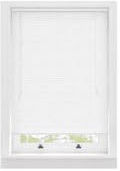 White PVC Venetian Blind 25mm Slats - Easy Fit & Trimmable - 60 x 152cm