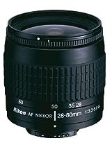Nikon Zoom-Nikkor Objectif à Zoom 28 / 80 mm f/3.3-5.6 G-AF