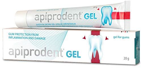 Apiprodent Gel- Extra Strength Oral Treatment for Inflammation, Mouth Ulcers, Sore Gums - Dental Relief for Adults - 20gr