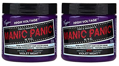 Manic Panic Classic High Voltage Violet Night 118ml X2