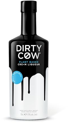 Dirty Cow Plant-Based Cre*m Liqueur (Sooo Original, 1 x 70cl bottle, 17% ABV)
